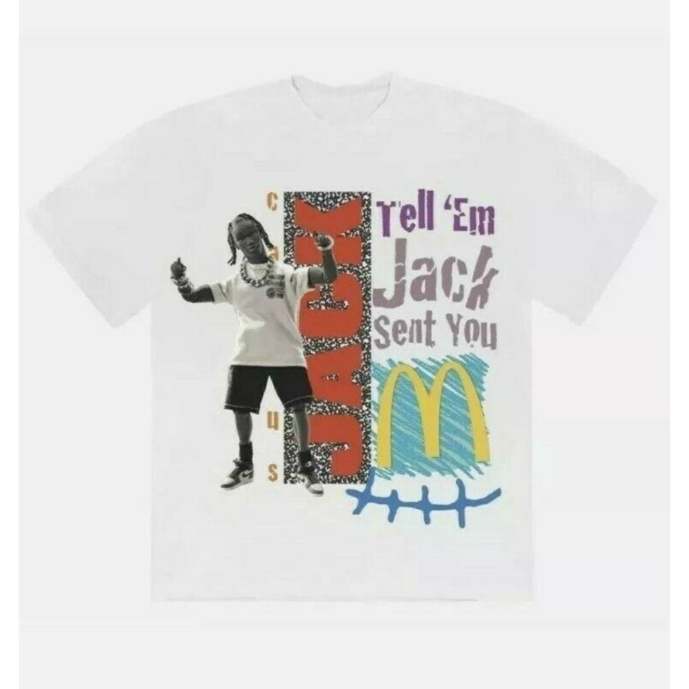 McDonalds x Travis Scott 2XL Cactus Jack Smile T-S